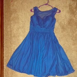 David’s Bridal Horizon Blue Dress Size 6